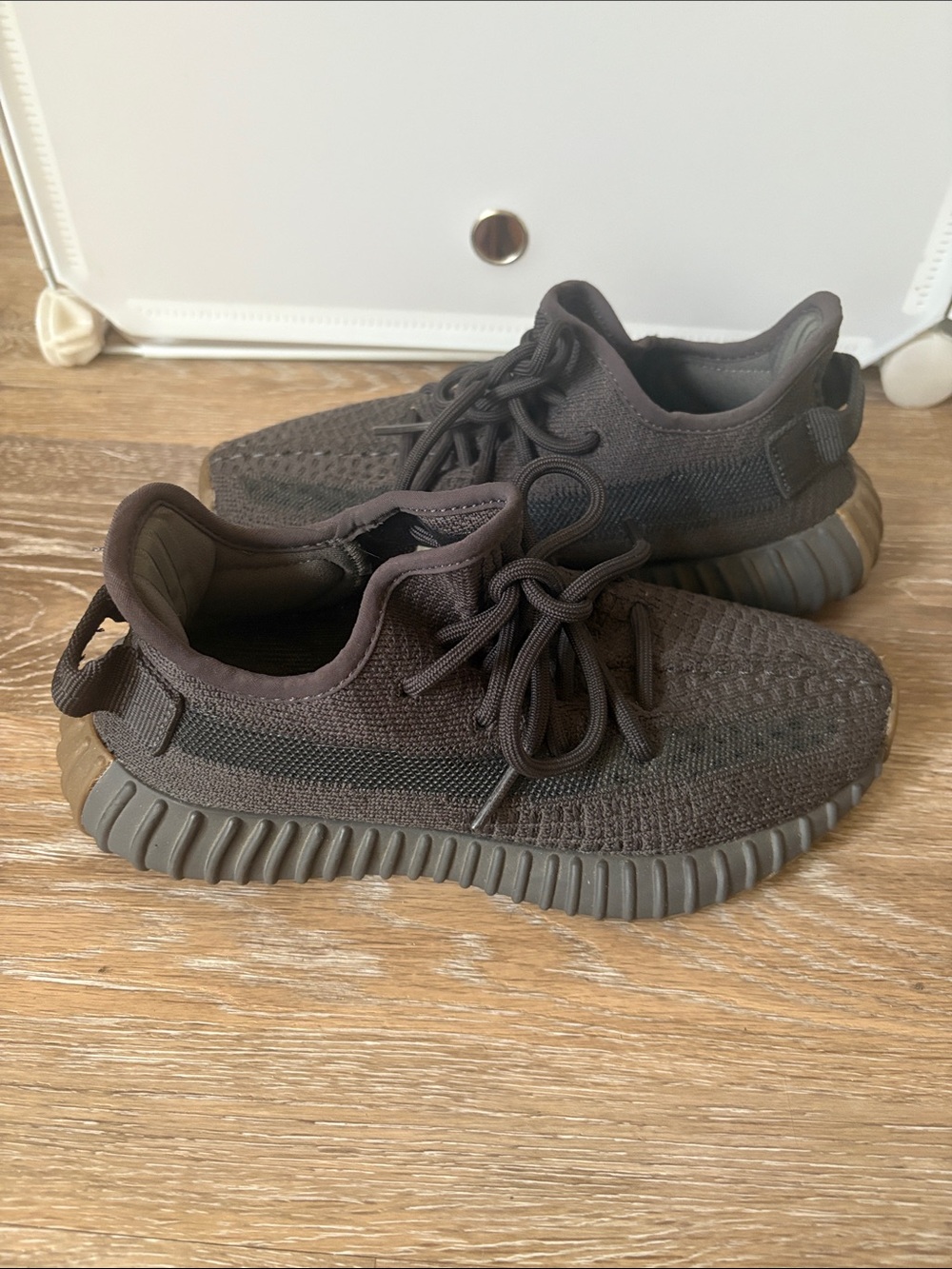 Men's Knit Athletic Sneakers - Dark Brown